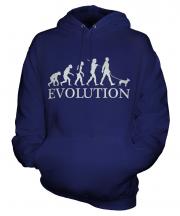 Miniature Bull Terrier Evolution Unisex Adult Hoodie