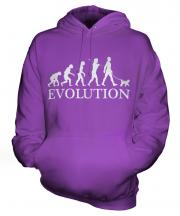 Miniature Poodle Evolution Unisex Adult Hoodie