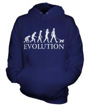 Miniature Poodle Evolution Unisex Adult Hoodie