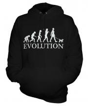 Miniature Poodle Evolution Unisex Adult Hoodie