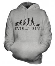 Norwich Terrier Evolution Unisex Adult Hoodie