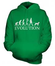 Rottweiler Evolution Unisex Adult Hoodie