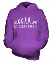 Scottish Deerhound Evolution Unisex Adult Hoodie