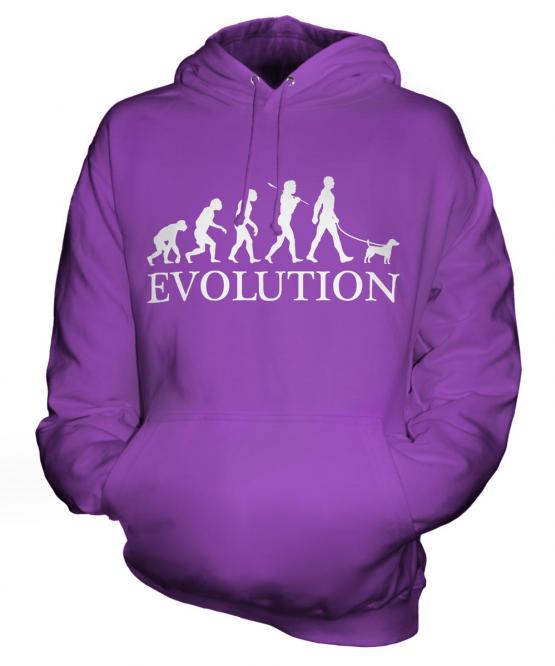 Fox Terrier Evolution Unisex Adult Hoodie