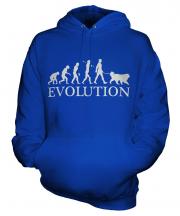Tibetan Mastiff Evolution Unisex Adult Hoodie
