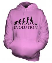 Toy Poodle Evolution Unisex Adult Hoodie