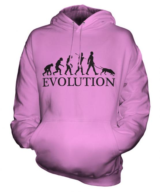 Weimaraner Evolution Unisex Adult Hoodie