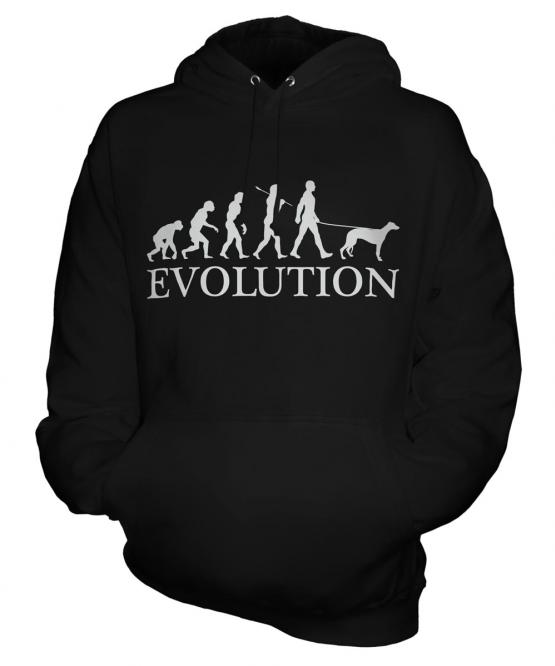 Whippet Evolution Unisex Adult Hoodie