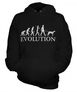 Whippet Evolution Unisex Adult Hoodie