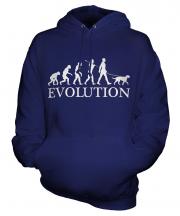 Pointing Griffon Evolution Unisex Adult Hoodie