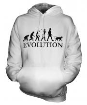 Pointing Griffon Evolution Unisex Adult Hoodie