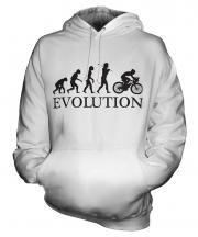Cyclist Evolution Unisex Adult Hoodie