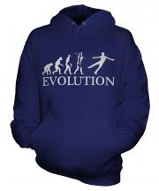 Figure Skater Evolution Unisex Adult Hoodie