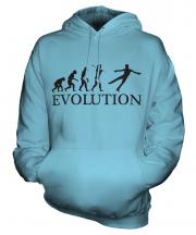 Figure Skater Evolution Unisex Adult Hoodie