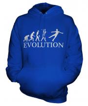 Figure Skater Evolution Unisex Adult Hoodie
