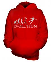 Figure Skater Evolution Unisex Adult Hoodie
