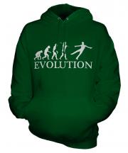 Figure Skater Evolution Unisex Adult Hoodie