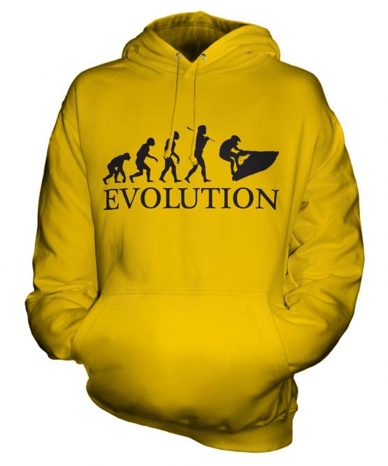 Jetski Evolution Unisex Adult Hoodie