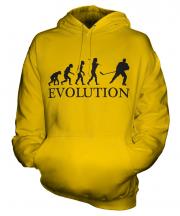 Ice Hockey Evolution Unisex Adult Hoodie