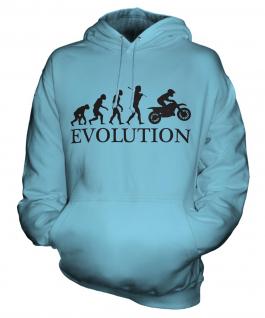 Motocross Evolution Unisex Adult Hoodie