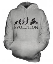 Motocross Evolution Unisex Adult Hoodie