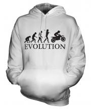 Motocross Evolution Unisex Adult Hoodie