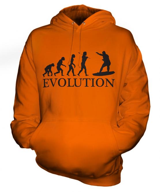 Surfer Evolution Unisex Adult Hoodie