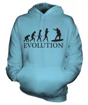 Surfer Evolution Unisex Adult Hoodie
