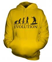 Surfer Evolution Unisex Adult Hoodie