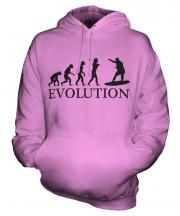 Surfer Evolution Unisex Adult Hoodie