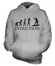 Surfer Evolution Unisex Adult Hoodie