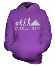 Motorcycle Racing Evolution Unisex Adult Hoodie