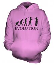 Golfer Evolution Unisex Adult Hoodie