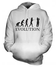 Golfer Evolution Unisex Adult Hoodie