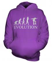 Skateboarder Evolution Unisex Adult Hoodie