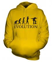 Skateboarder Evolution Unisex Adult Hoodie