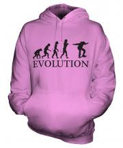 Skateboarder Evolution Unisex Adult Hoodie