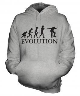 Skateboarder Evolution Unisex Adult Hoodie
