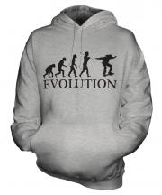 Skateboarder Evolution Unisex Adult Hoodie
