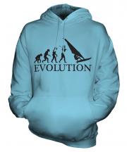 Windsurfer Evolution Unisex Adult Hoodie