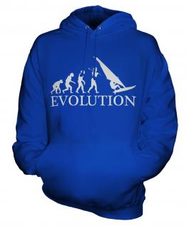 Windsurfer Evolution Unisex Adult Hoodie