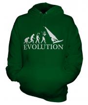 Windsurfer Evolution Unisex Adult Hoodie