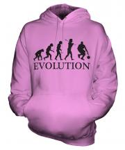 Basketball Evolution Unisex Adult Hoodie