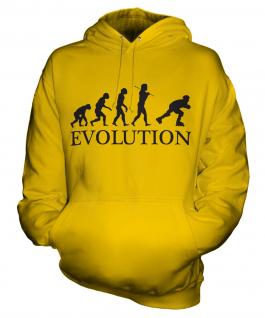 Roller Blading Evolution Unisex Adult Hoodie
