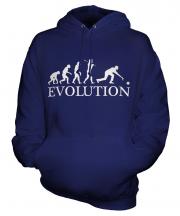 Ten Pin Bowling Evolution Unisex Adult Hoodie