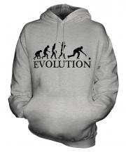 Ten Pin Bowling Evolution Unisex Adult Hoodie