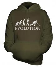 Ten Pin Bowling Evolution Unisex Adult Hoodie