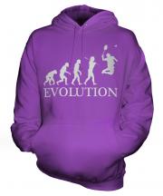 Badminton Evolution Unisex Adult Hoodie