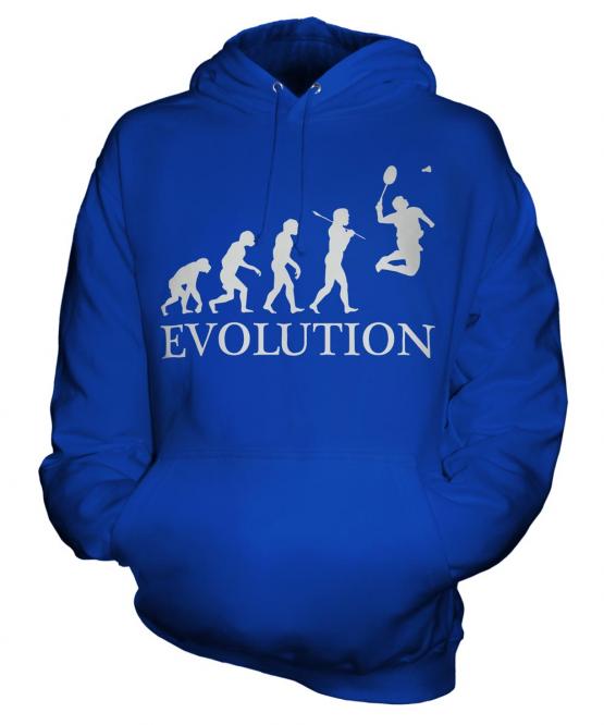 Badminton Evolution Unisex Adult Hoodie