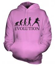 Boxing Evolution Unisex Adult Hoodie
